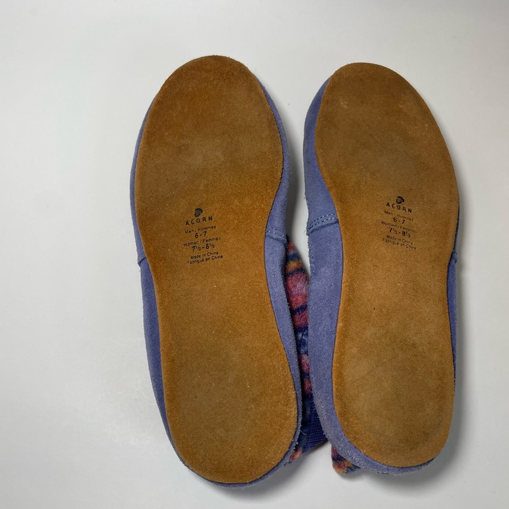 Acorn Women’s Purple & Multi Patterned Slip-On Slippers - Picture 3 of 4